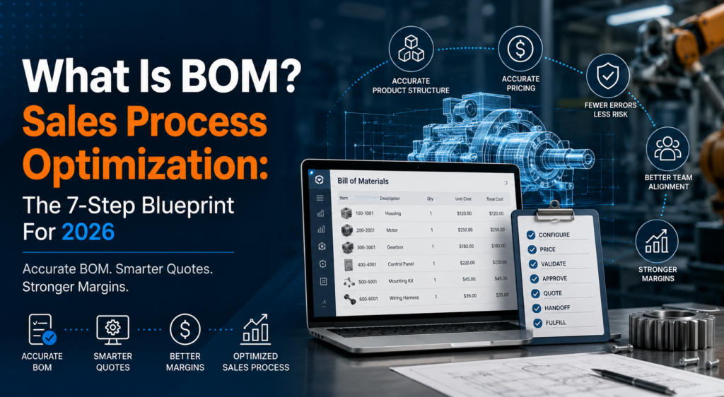 BOM Sales Process Optimization Banner