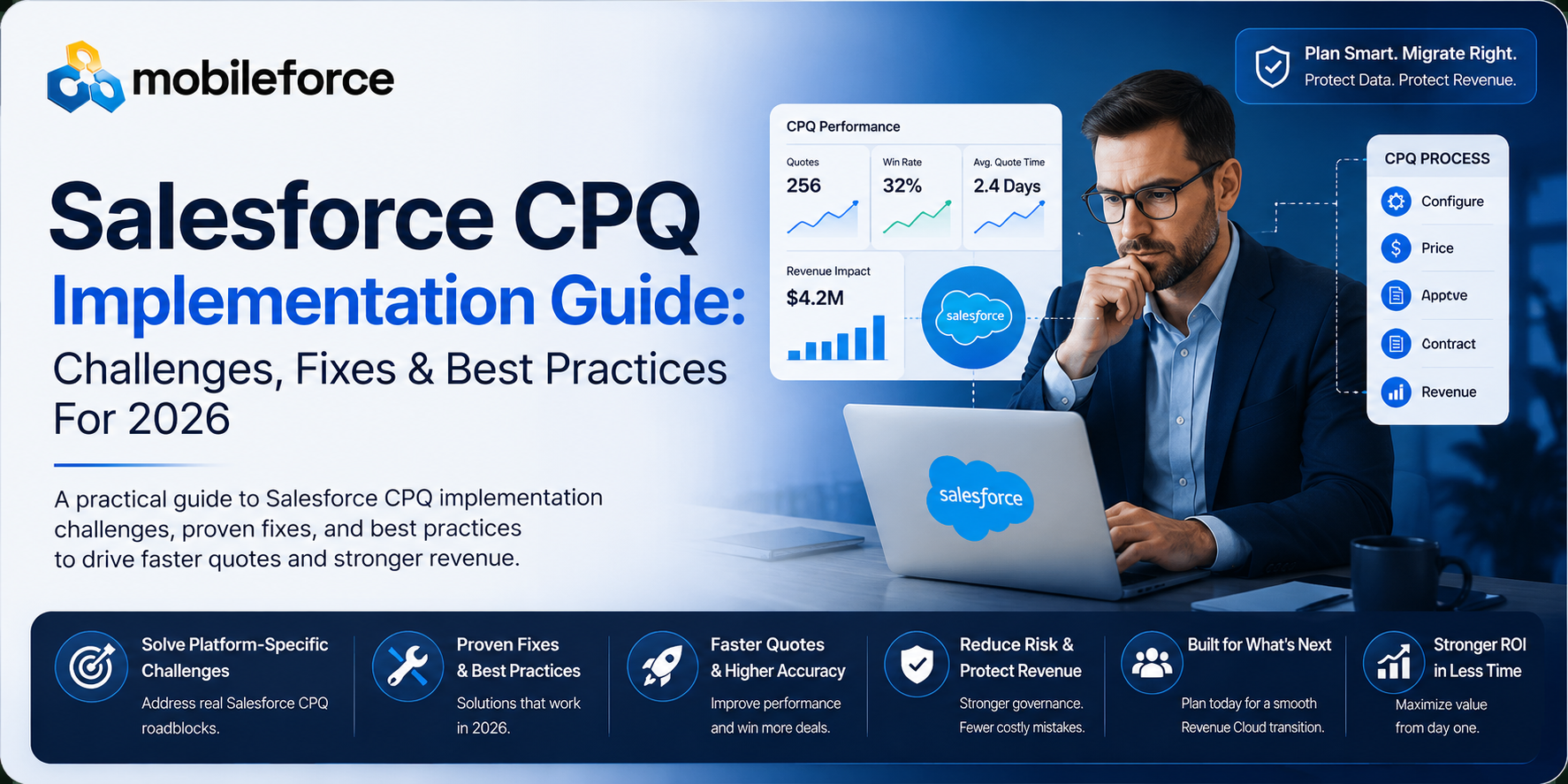 Salesforce CPQ implementation guide with Mobileforce business professional