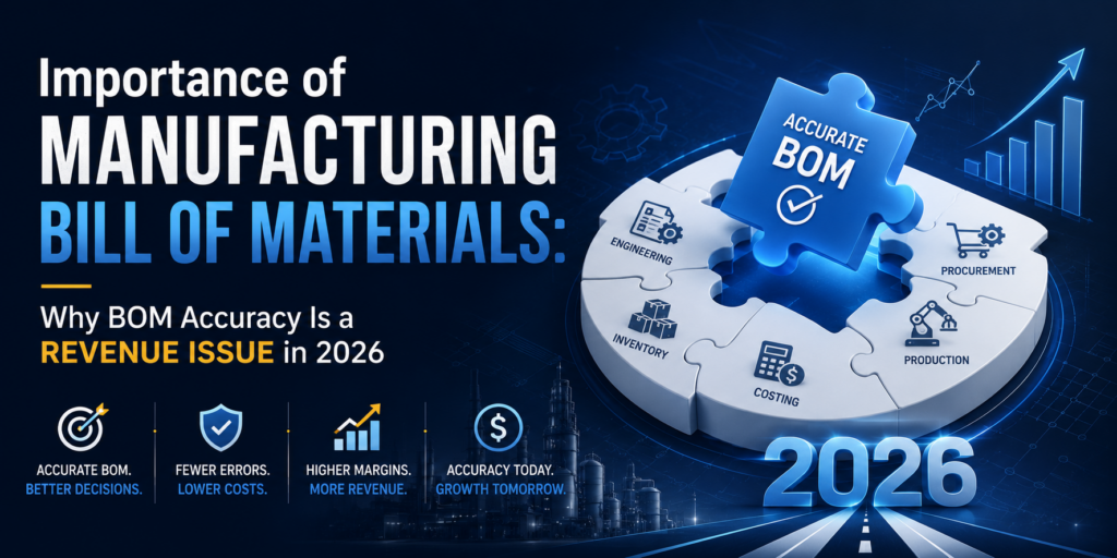 Accurate Manufacturing Bill of Materials